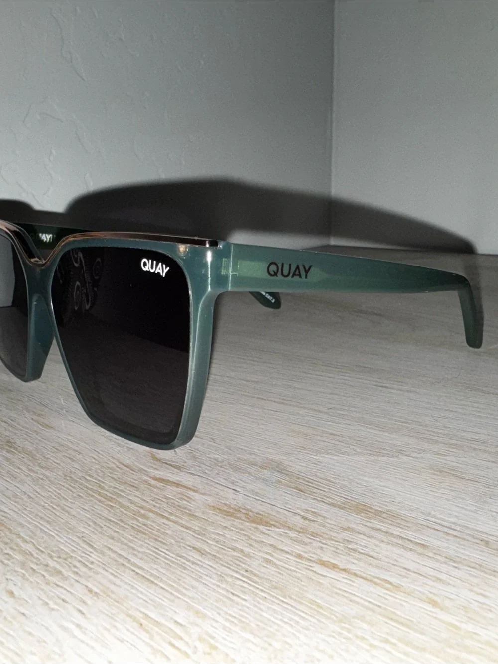 Quay Australia Women's Dark Green After Party Sunglasses